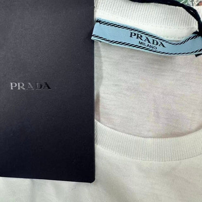 Prada T-Shirt White Cotton — view 4