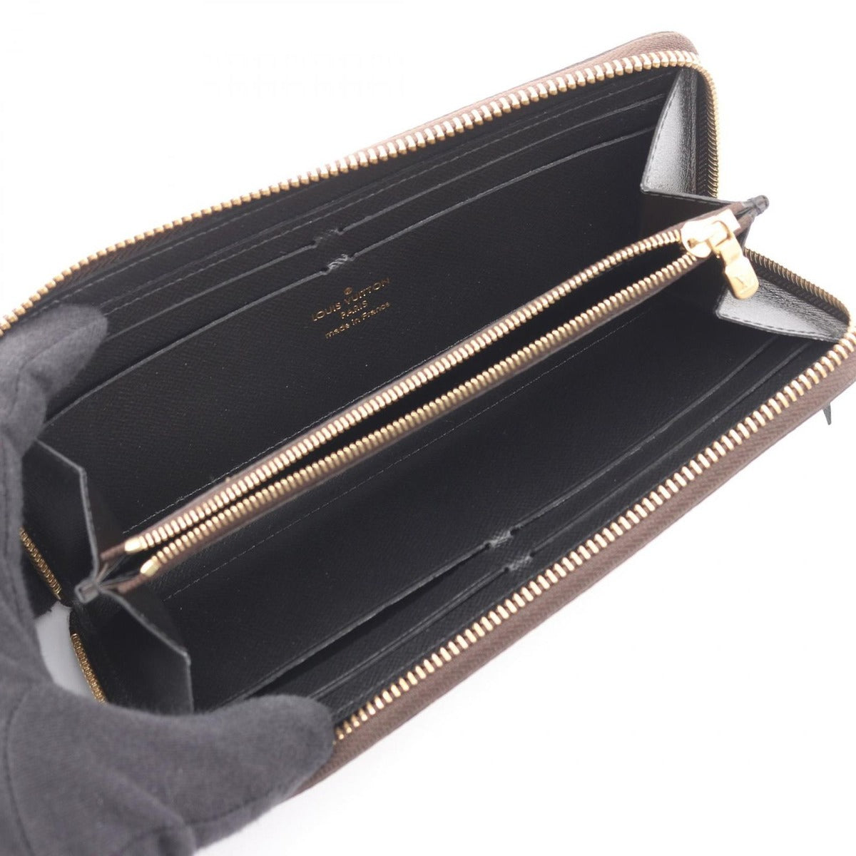 Louis Vuitton Round Wallet Portefeuille Clemence Canvas — view 3