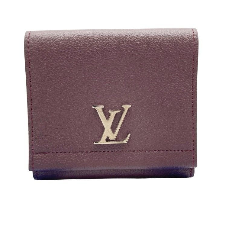 Louis Vuitton Wallet Portefeuille Prunu Leather