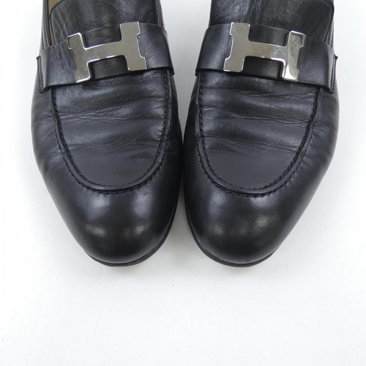Hermes Paris Shoes Black 40 — view 7