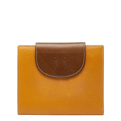 Loewe Anagram Brown Leather