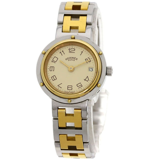Hermes Clipper Watch SS Ssxgp