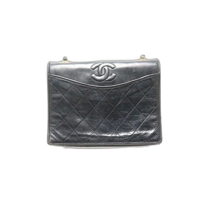 Chanel Quilted Leather Chain Shoulder Bag
