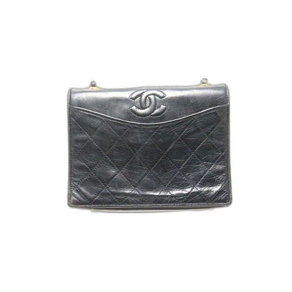 Chanel Quilted Leather Chain Shoulder Bag