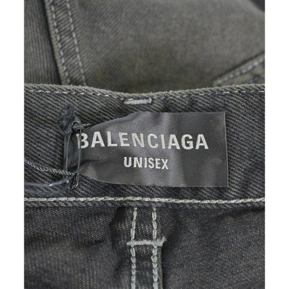 Balenciaga Denim Pants Cotton Dark Gray — view 3