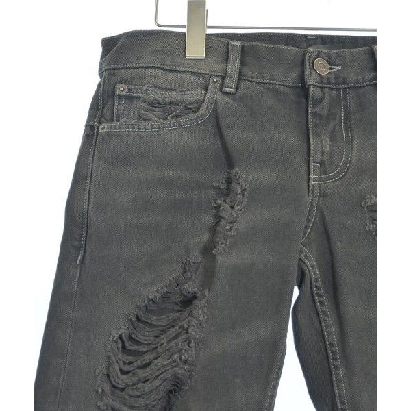 Balenciaga Denim Pants Cotton Dark Gray — view 4