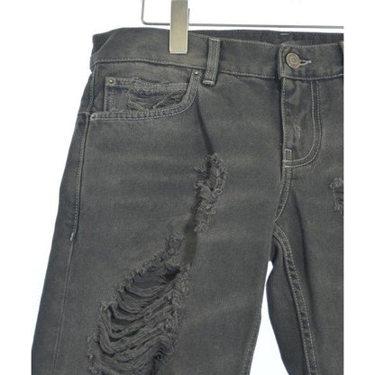 Balenciaga Denim Pants Cotton Dark Gray — view 4