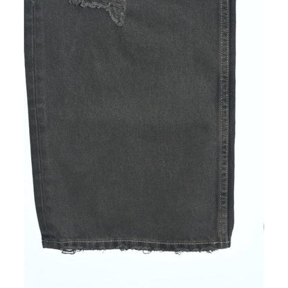 Balenciaga Denim Pants Cotton Dark Gray — view 5