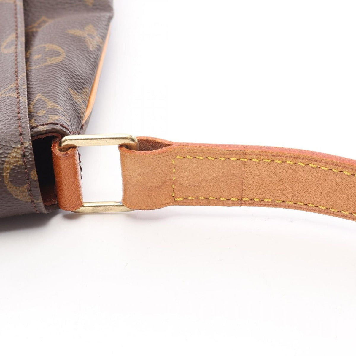 Louis Vuitton Shoulder Bag Musette Canvas Leather — view 9