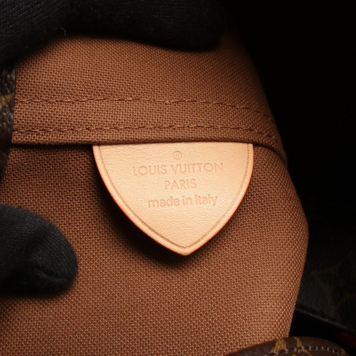 Louis Vuitton Handbag Atlantis GM Canvas Leather — view 4