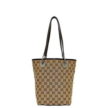 Gucci Tote Bag Beige Brown