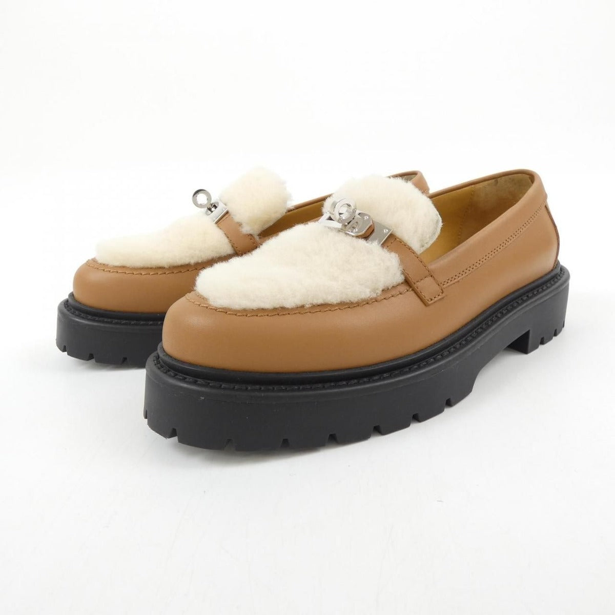 Hermes Icon Icone Kelly Buckle Shoes — view 3