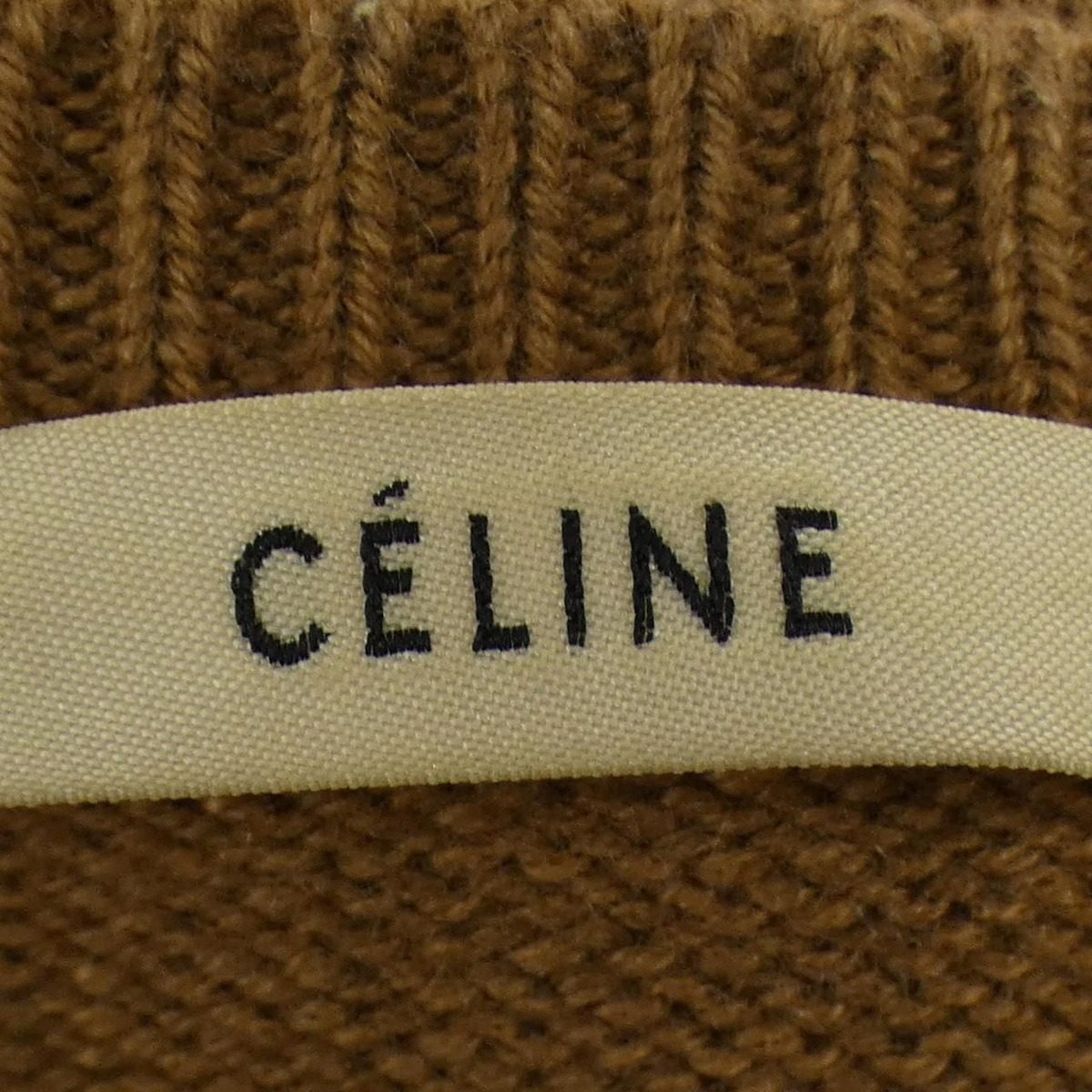 Celine Knit Sweater Brown — view 4