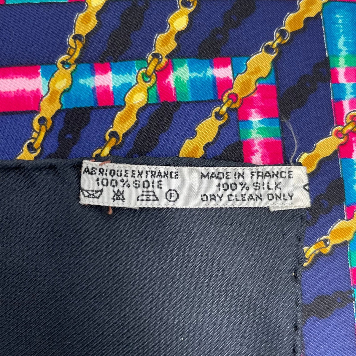 Hermes Scarf Silk Carre 90 Petite Main Seamstress Black — view 9