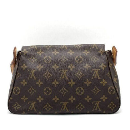 Louis Vuitton Mini Looping Monogram Tote Shoulder Hand Bag Y2K Brown