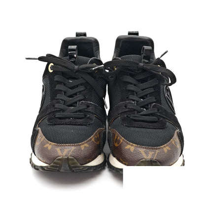 Louis Vuitton Run Away Sneakers Black Brown — view 2