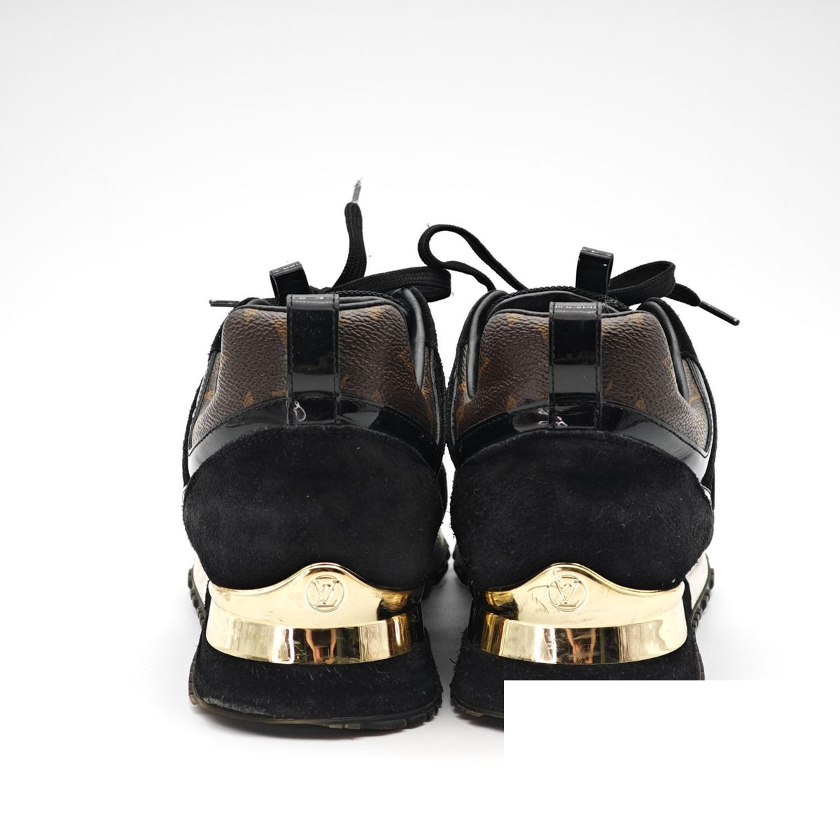 Louis Vuitton Run Away Sneakers Black Brown — view 3