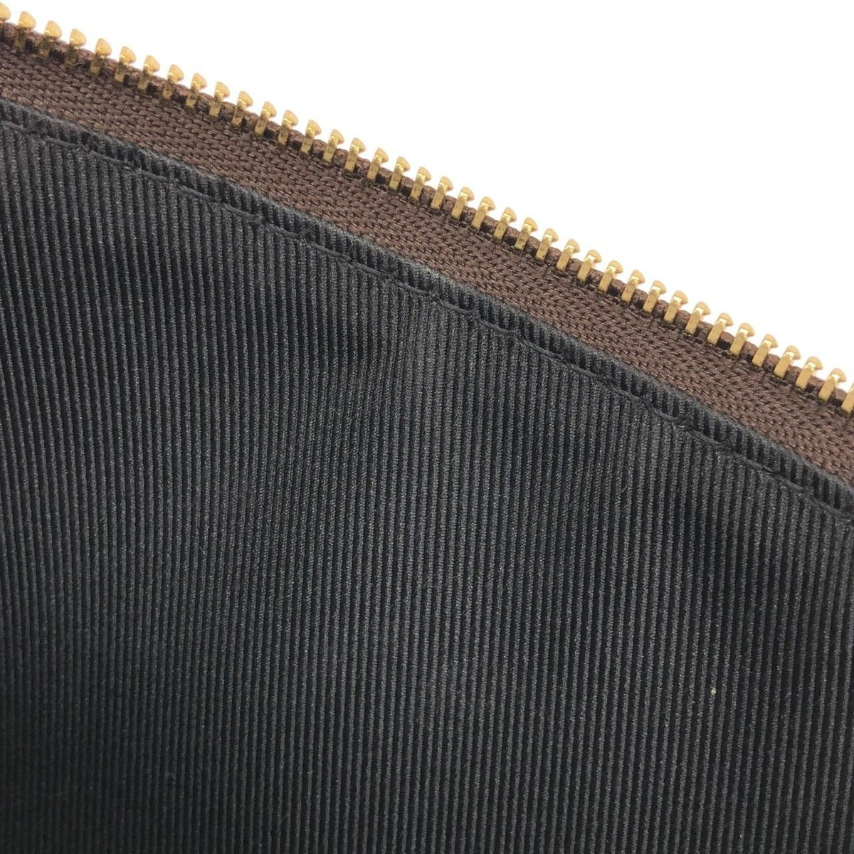 Louis Vuitton Monogram Pochette Pouch Brown Marron — view 8