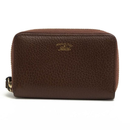 Gucci Wallet Women Leather Brown 0959 Swing Coin