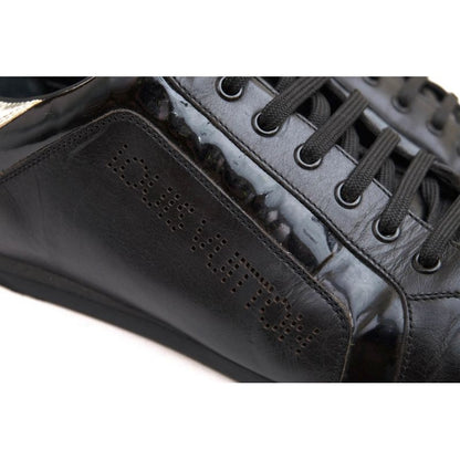 Louis Vuitton Shoes Sneakers Low Cut Leather Black — view 6