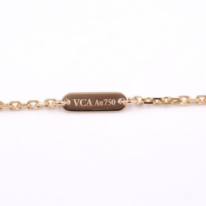 Van Cleef & Arpels Necklace de Papillon 38 18k Pink Gold Diamond Saffiano — view 3