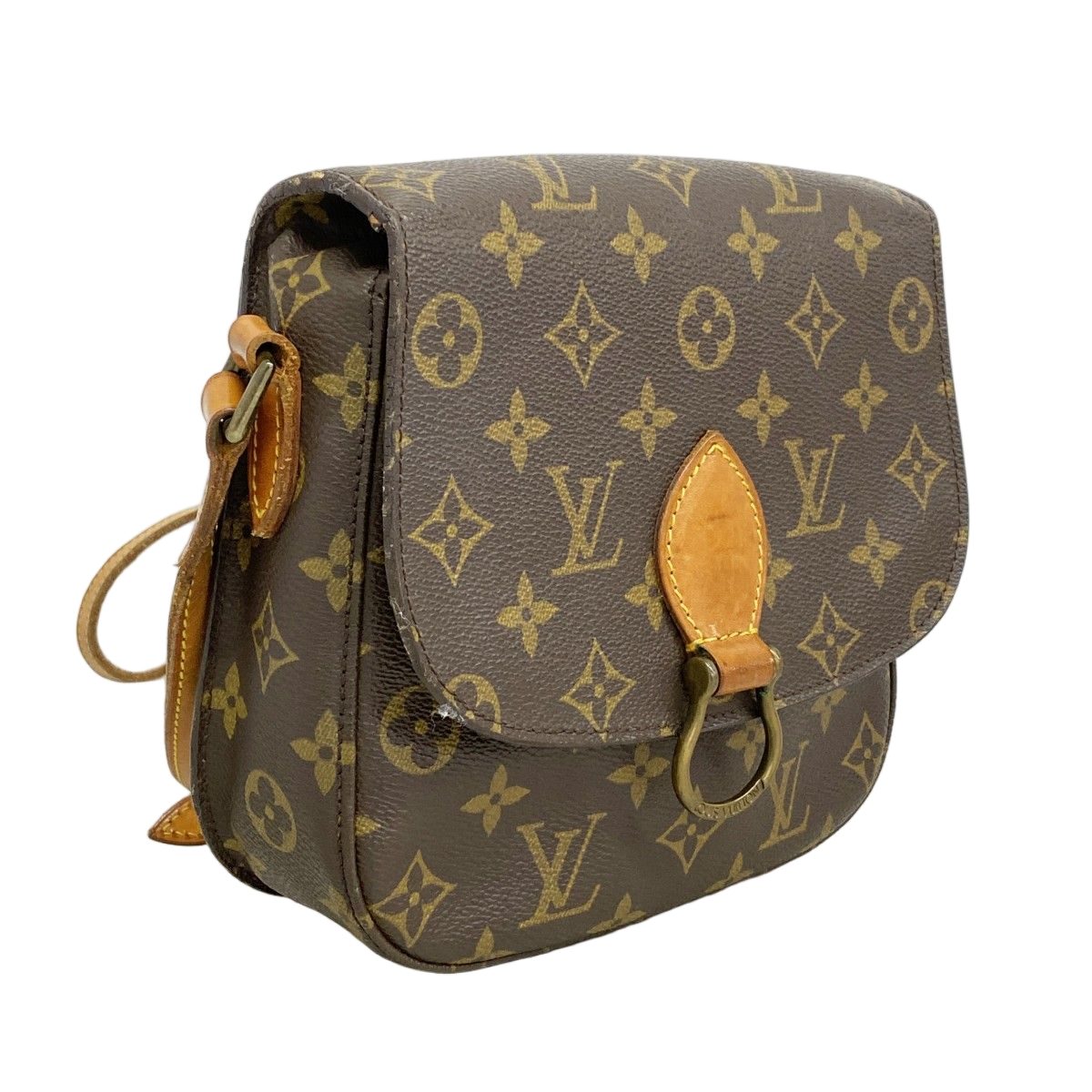 Louis Vuitton Shoulder Bag Monogram Saint Cloud PM Brown — view 2