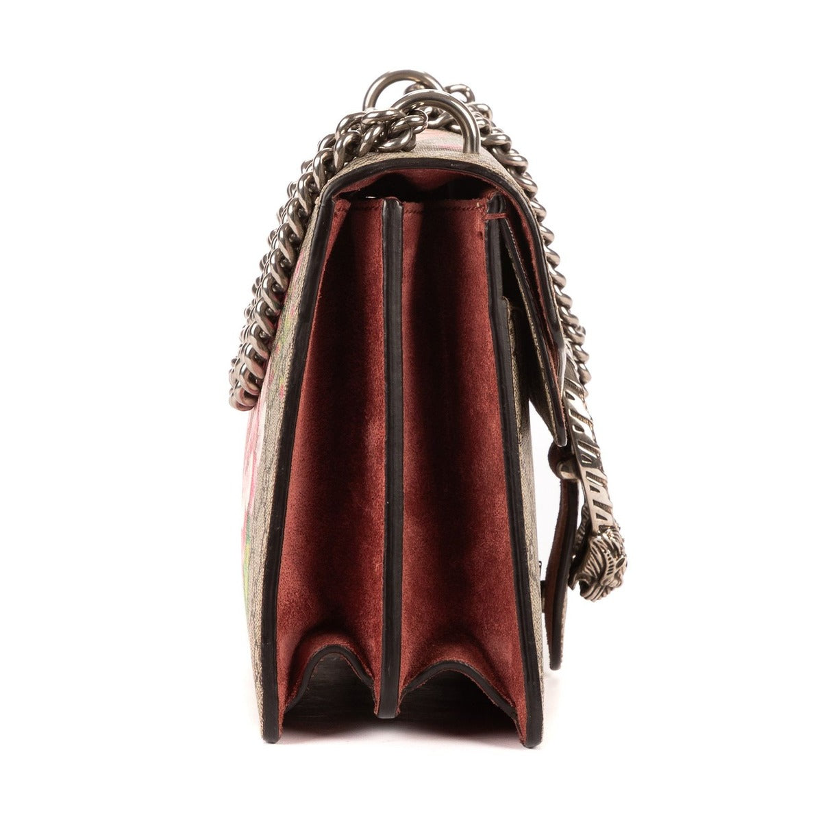 Gucci Blooms Dionysus Beige Burgundy Supreme Canvas — view 5