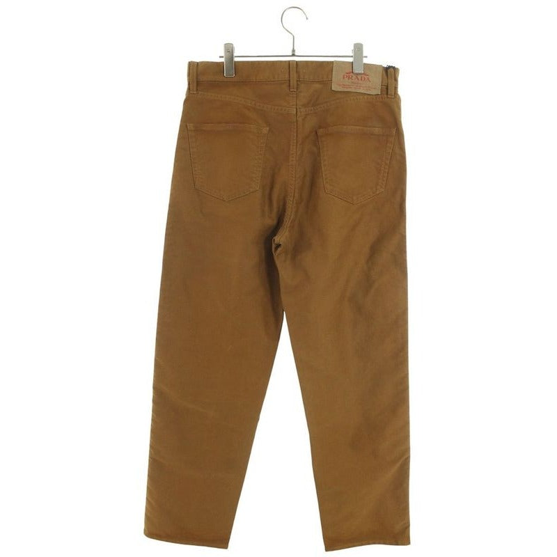 Prada 24 AW Gep398 Triangle Logo Plaid Molle Skin Cargo Long Pants 32 — view 2