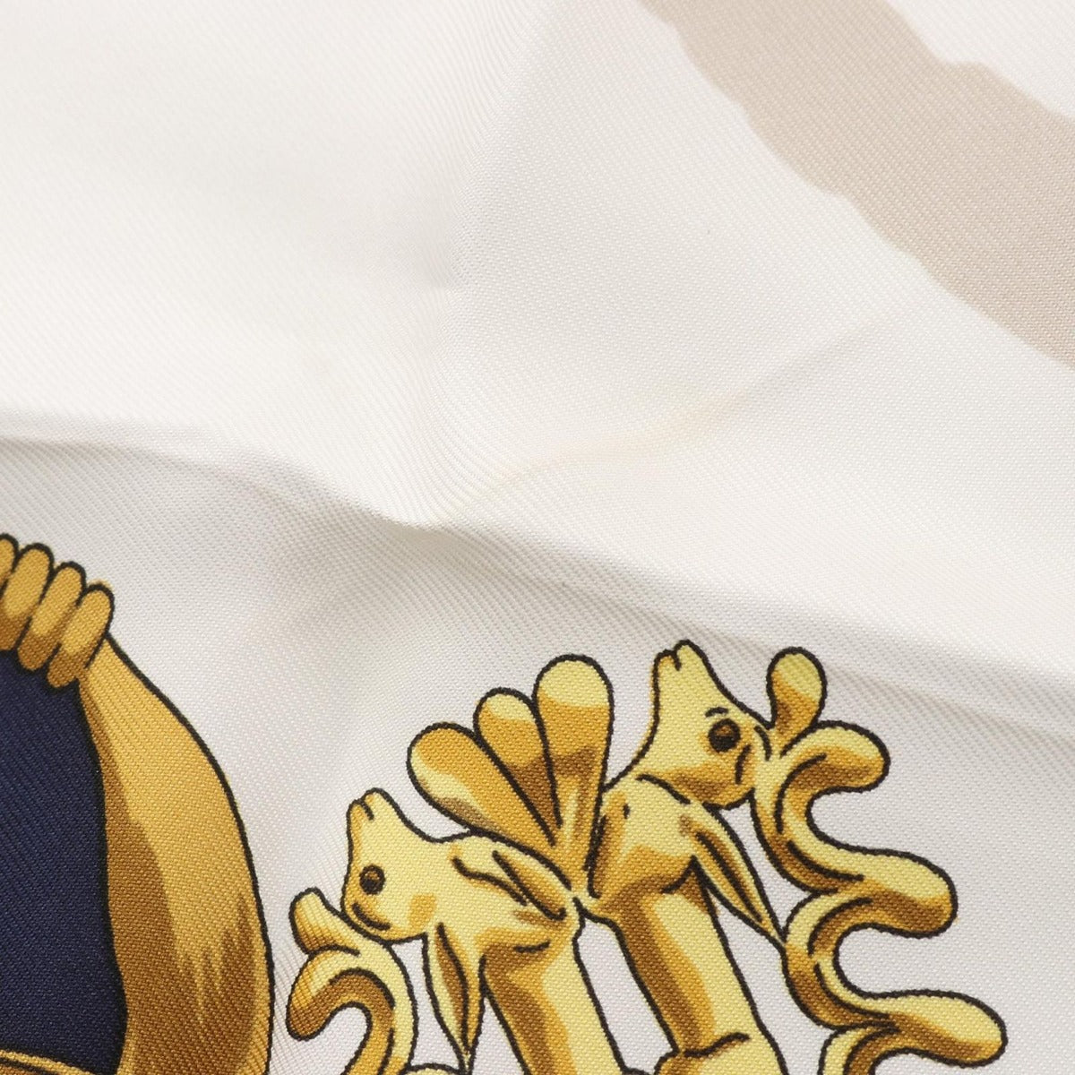 Hermes Scarf Carre 90 les Cavaliers D'Or Silk — view 4