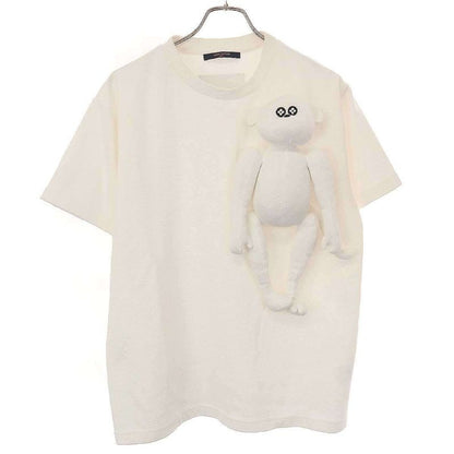 Louis Vuitton 21 SS 3 D Monkey Monogram Patte T-Shirt 1 A8 pos Hky76 Wtcl White