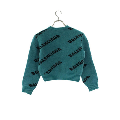 Balenciaga Multi Logo Cropped Knit 34 — view 2
