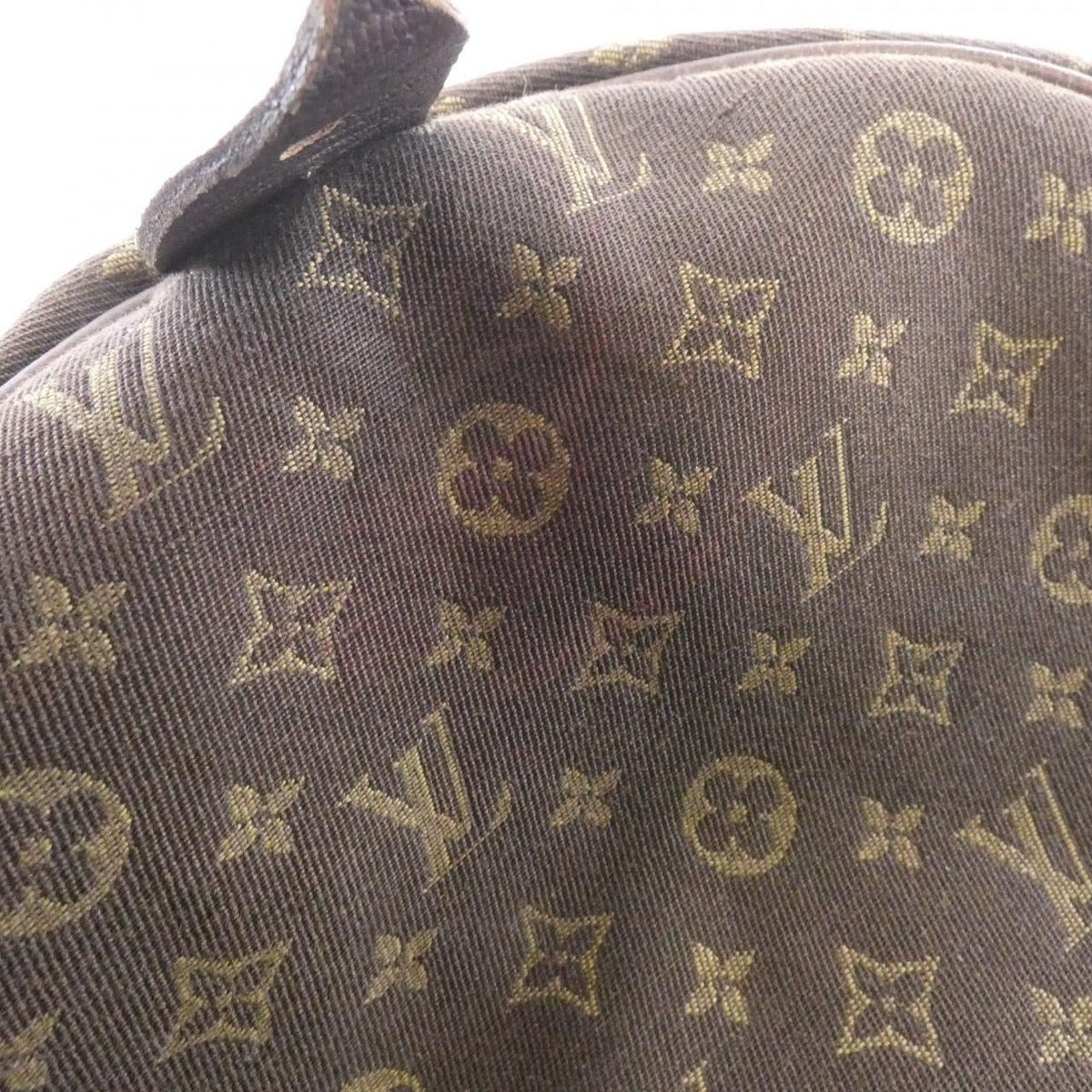 Louis Vuitton Monogram Mini Lin Speedy Boston Bag Ebene — view 4