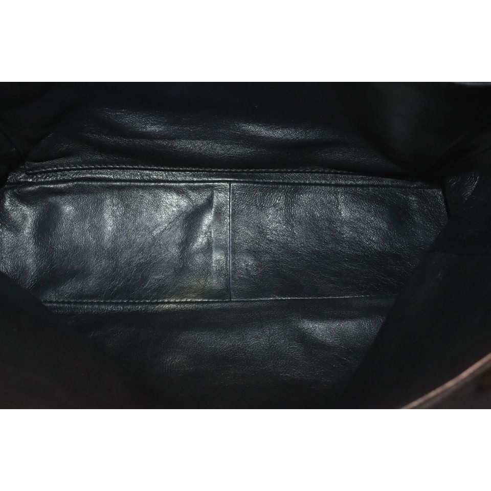 Chanel Chocolate Bar Leather Chain Tote — view 7