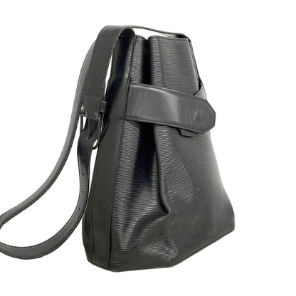 Louis Vuitton Shoulder Bag Epi Sac Depot PM Noir — view 2
