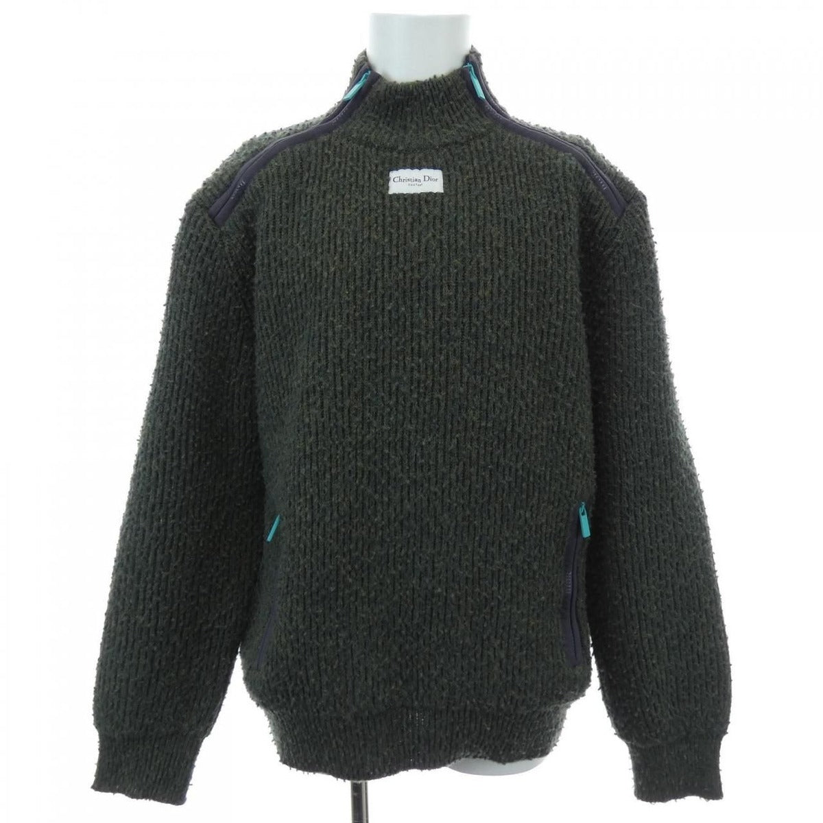 Dior Knit Sweater Green