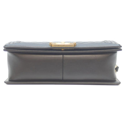 Chanel No 23 Black Lambskin Ghardware Boy Chanel Shoulder Bag Handbag Chain