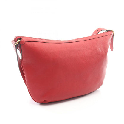 Gucci Shoulder Bag Half Moon Hobo Red Leather B — view 2