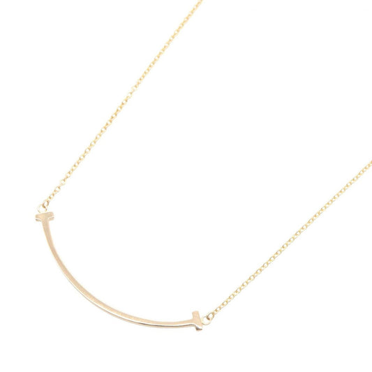 Tiffany & Co Necklace T Smile Small 41 18k Pink Gold