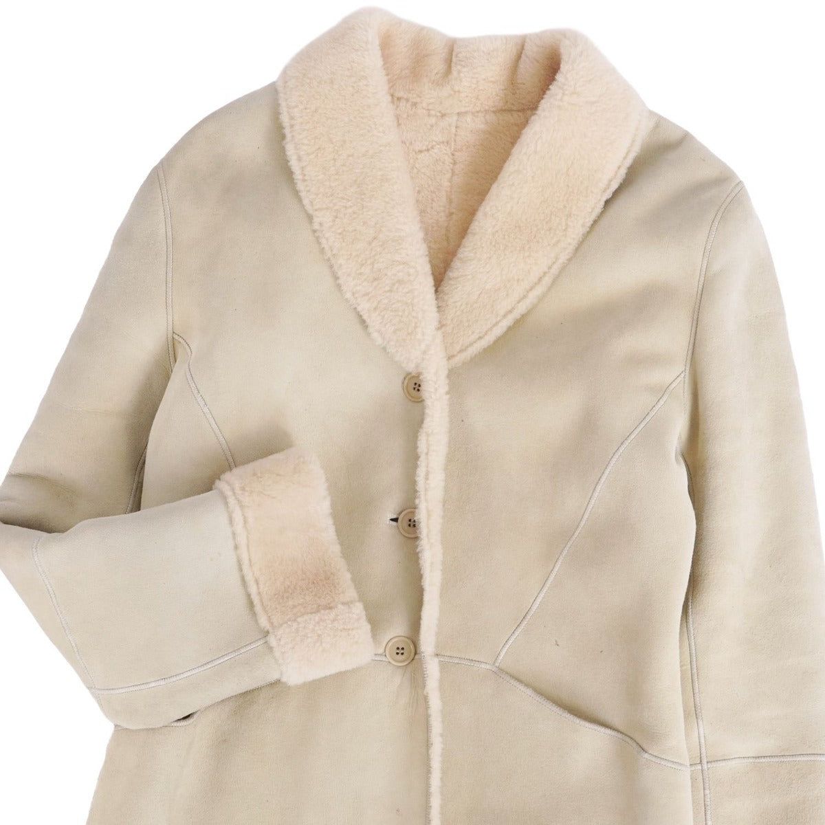Loewe Jacket Mouton Lambskin Leather Sheepskin — view 2