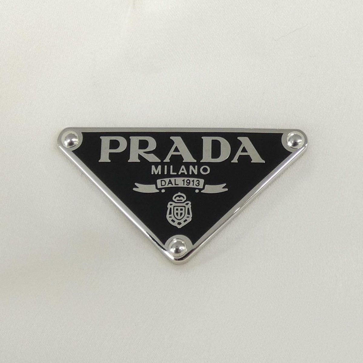 Prada Triangle Logo Skirt — view 7