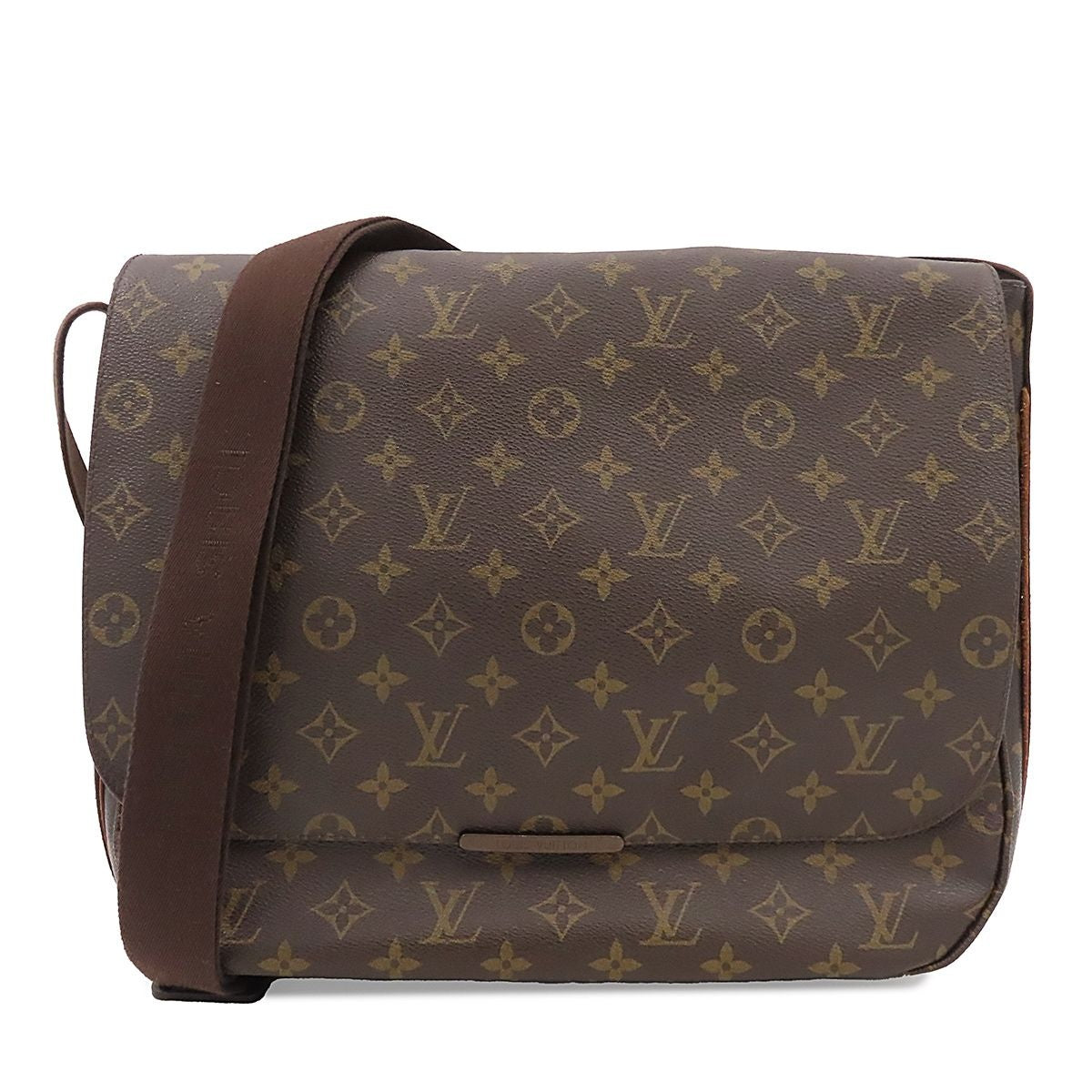 Louis Vuitton Messenger Beaubourg MM Brown Monogram Canvas Shoulder Bag