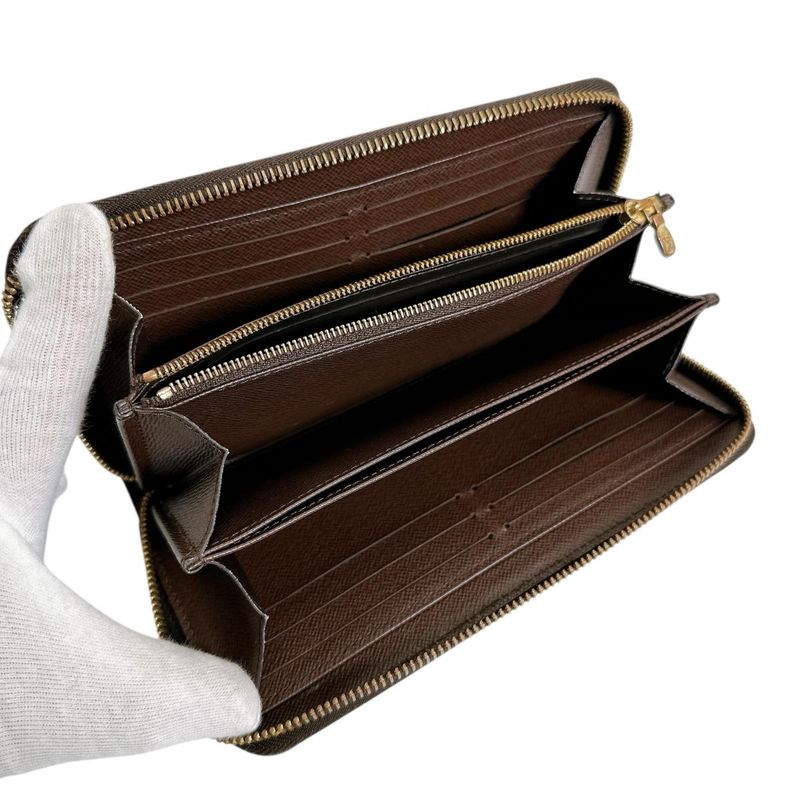 Louis Vuitton N41661 Damier Long Wallet Zippy Wallet Long Wallet Louis Vuitton