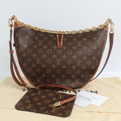Louis Vuitton Loup Hobo M46311 Monogram Reverse Shoulder Bag Brown