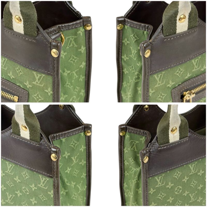 Louis Vuitton Handbag Mini Tote Bag Sac Marie Kate Catrine Monogram Mini Khaki