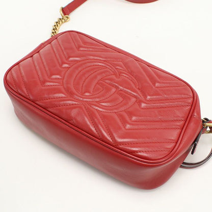 Gucci Small Camera Bag GG Marmont 447632 Shoulder Bag Leather Small Camera Bag