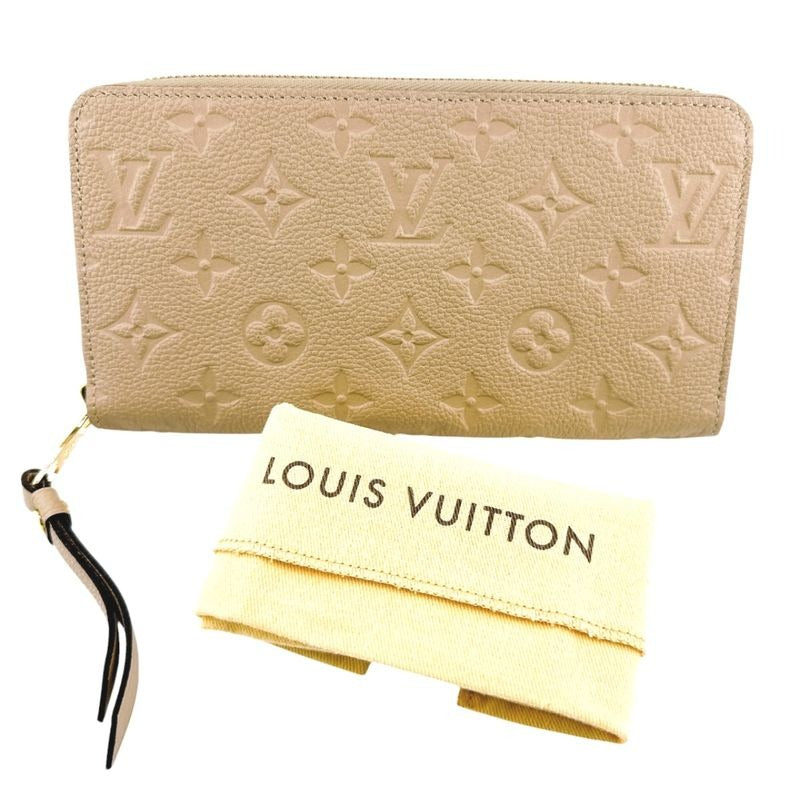 Louis Vuitton Monogram Round Zipper Zippy Wallet Long