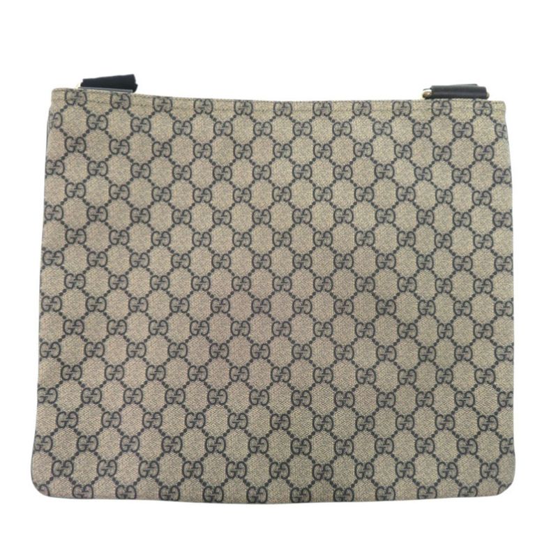 Gucci 201446 GG Supreme Navy Shoulder Bag 1720 Gucci