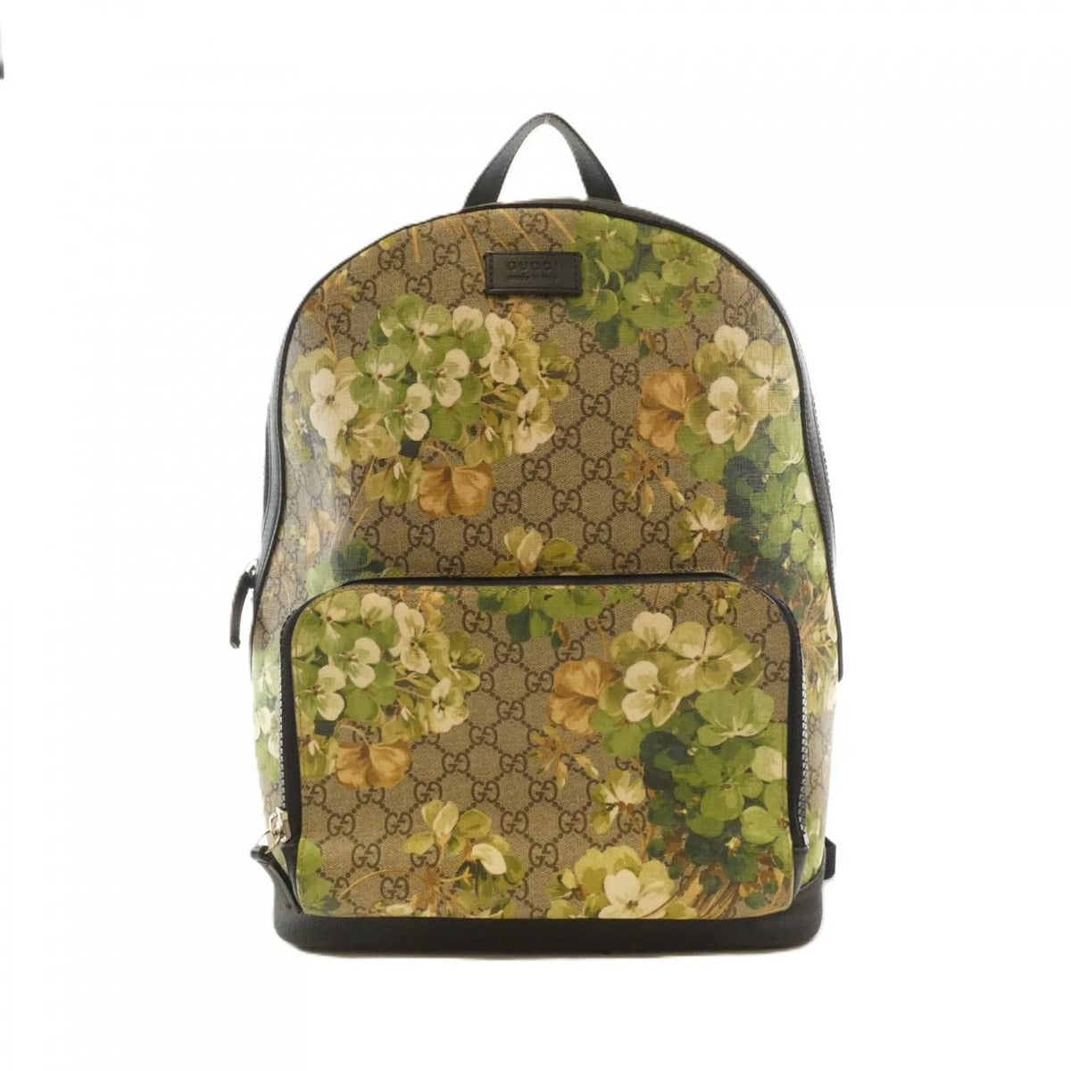 Gucci Backpack Leather Canvas