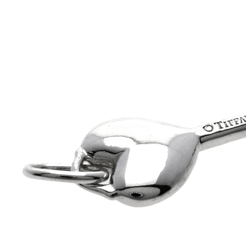 Tiffany & Co Heart Key Pendant Top SV Ladies