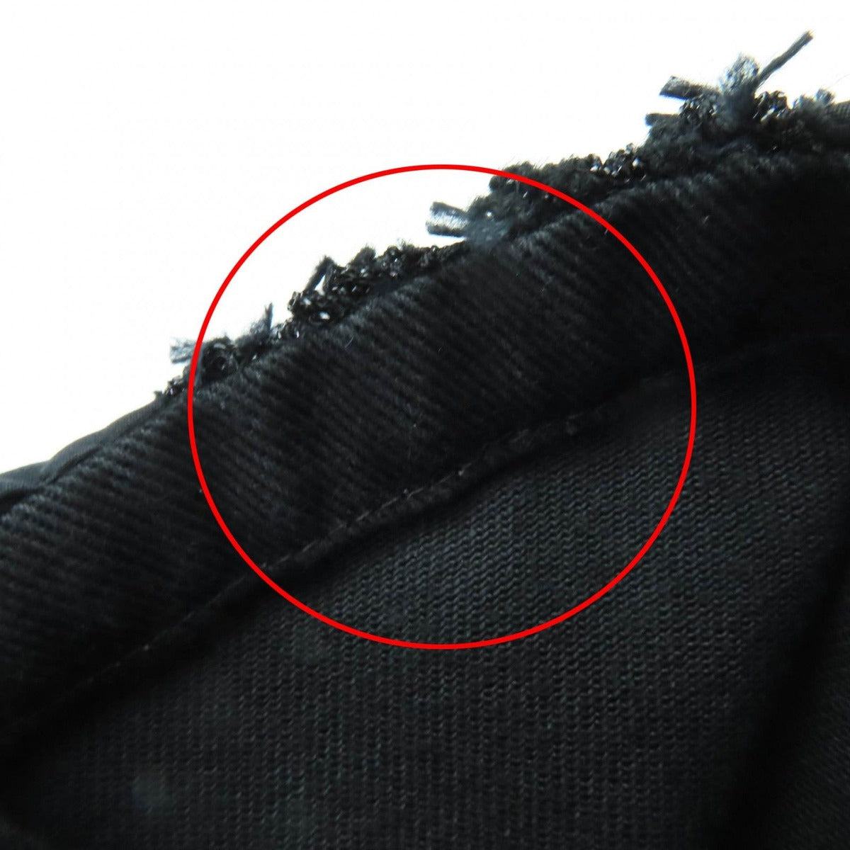 Chanel Cotton Logo Button Denim Jacket Collarless Black — view 11